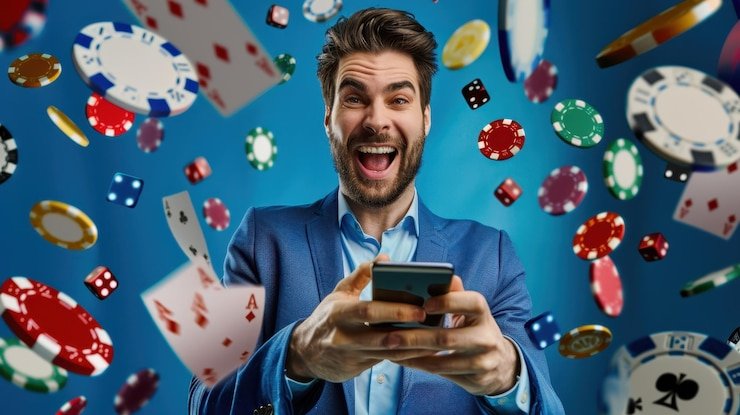 Live dealer blackjack table with multi-camera feed